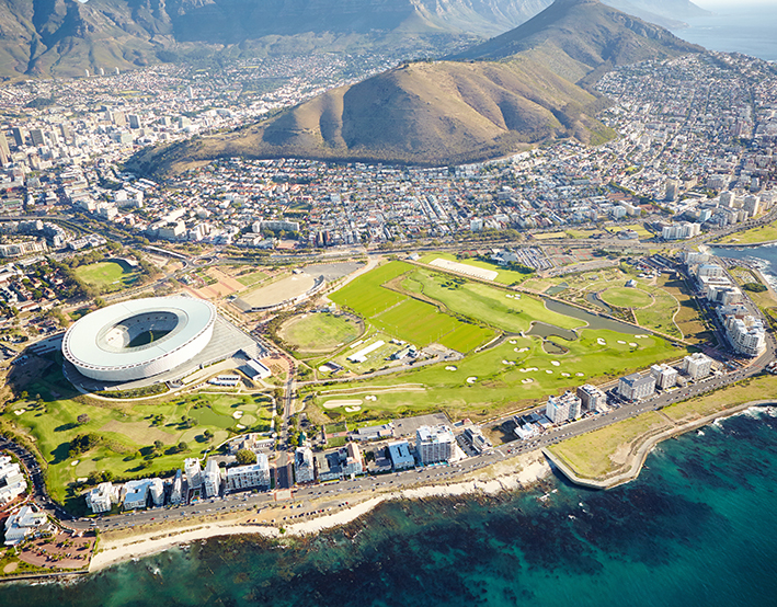 Stadsbeeld van Kaapstad