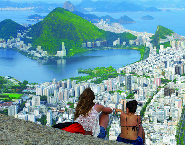 Stadsbeeld van Rio de Janeiro